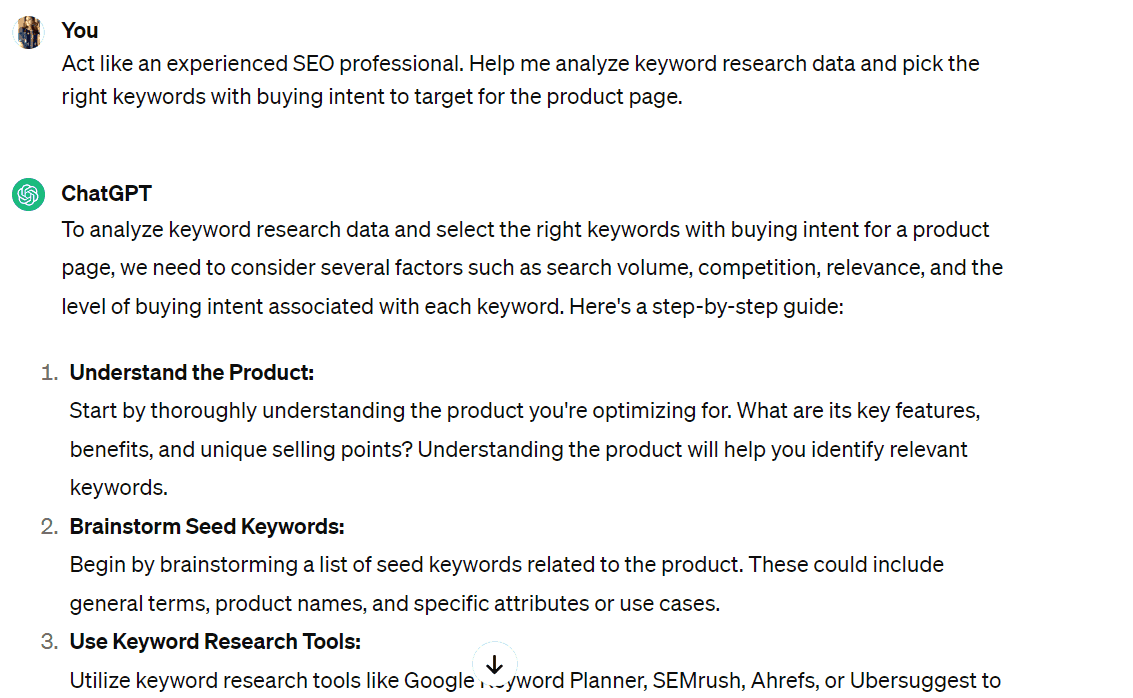 Keyword Research and Classification